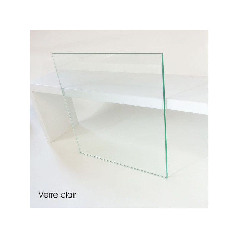 Plateau verre clair trempé standard Plateau verre clair trempé standard