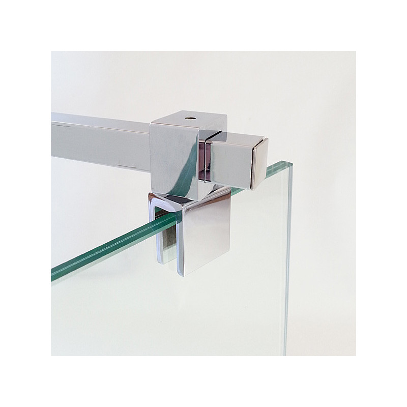 Barre de stabilisation - raidisseur DOLPHIN Chromé position fixe à 90°