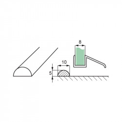 Lot de 4 Micros Spatules pour lissage de joint silicone de précision