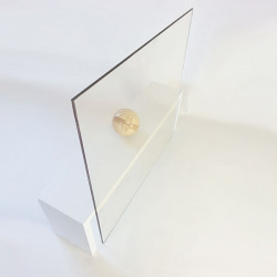 Verre d'insert VITROCERAM pour poele ou cheminée