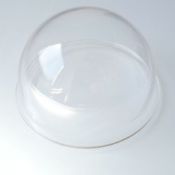 Demi-sphère ou cloche en verre organique