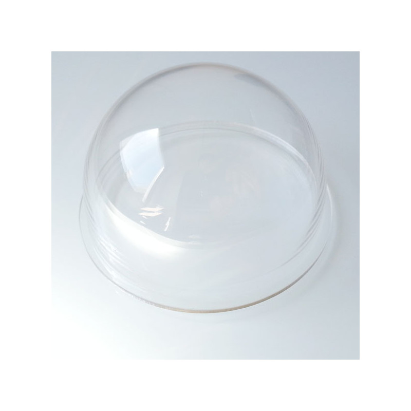 Demi-sphère ou cloche en verre organique