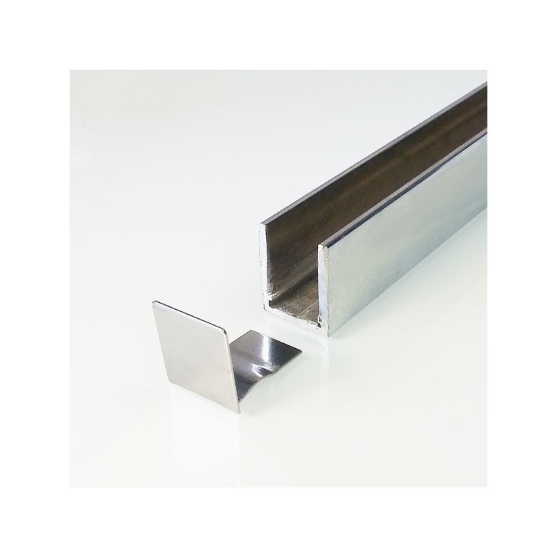 Rail en aluminium chromé - Dolphin Rail en aluminium chromé - Dolphin