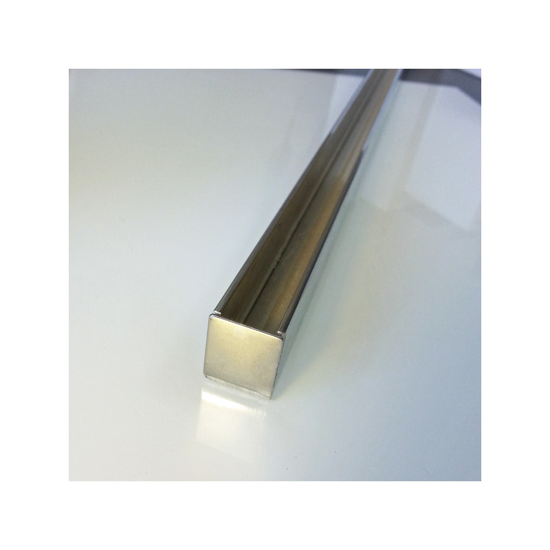 Rail en aluminium chromé - Dolphin Rail en aluminium chromé - Dolphin