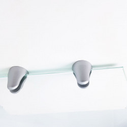 Pièce support tablette Elligton-6mm- Aluminium Verni