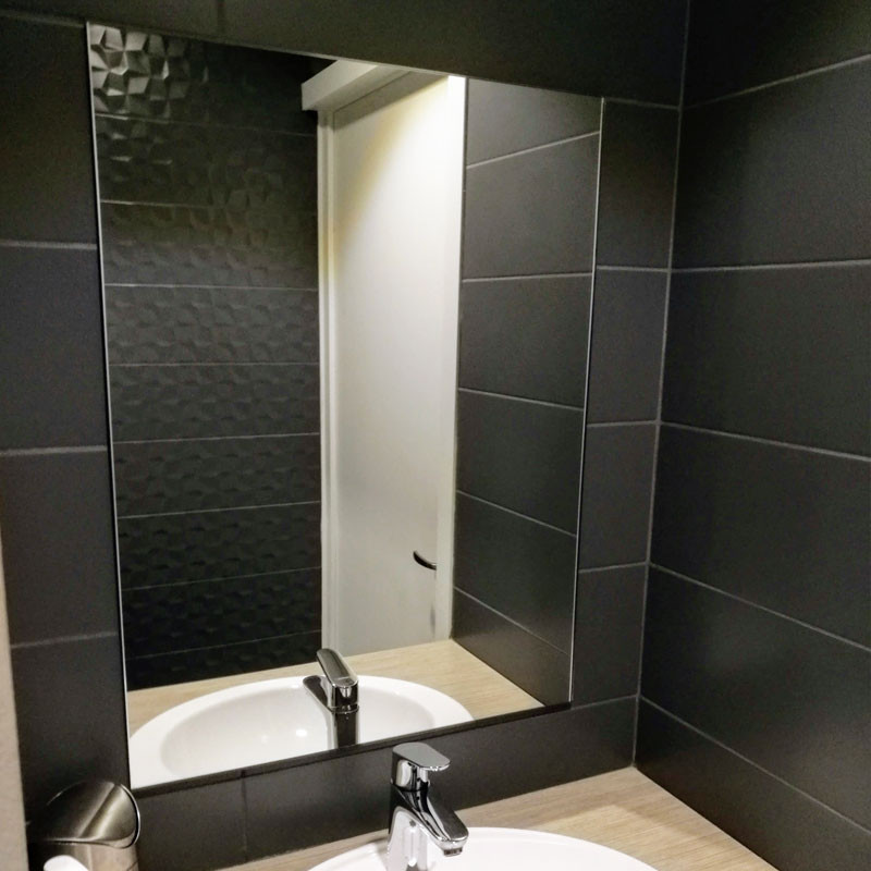 Miroir argenté sur mesure