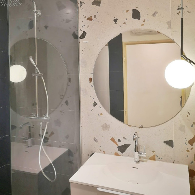 Miroir rond argenté sur mesure 6mm