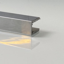 Rail en aluminium chromé - Dolphin