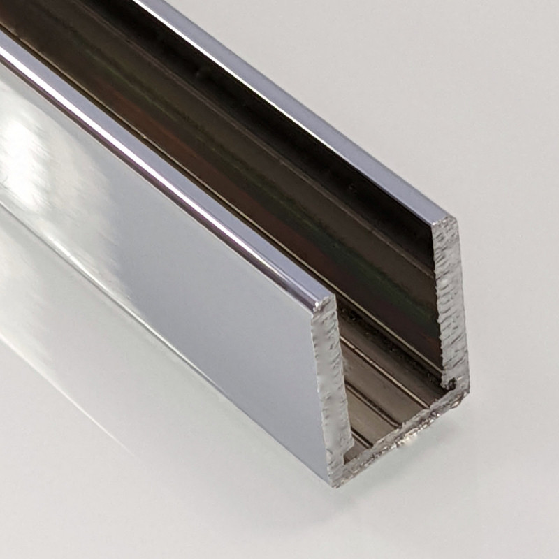 Rail en aluminium chromé - Dolphin Rail en aluminium chromé - Dolphin