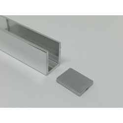 Rail en aluminium chromé - Shark