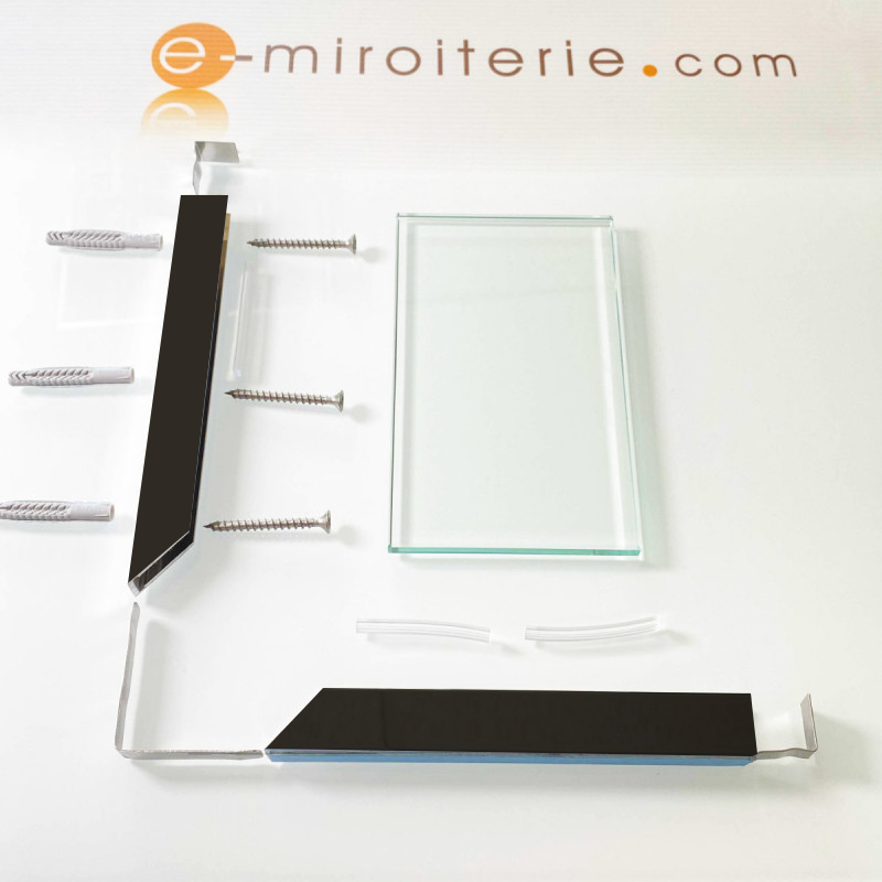 Rail en aluminium noir - Dolphin