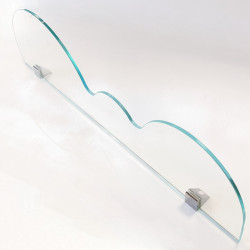 Etagere CLOUD en verre trempe
