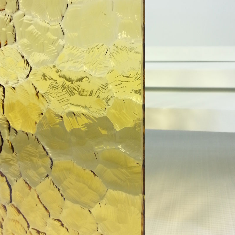 VERRE IMPRIME MONUMENTAL JAUNE VERRE IMPRIME MONUMENTAL JAUNE