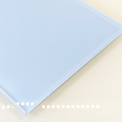 verre TREMPE et EMAILLE - LIGHT BLUE