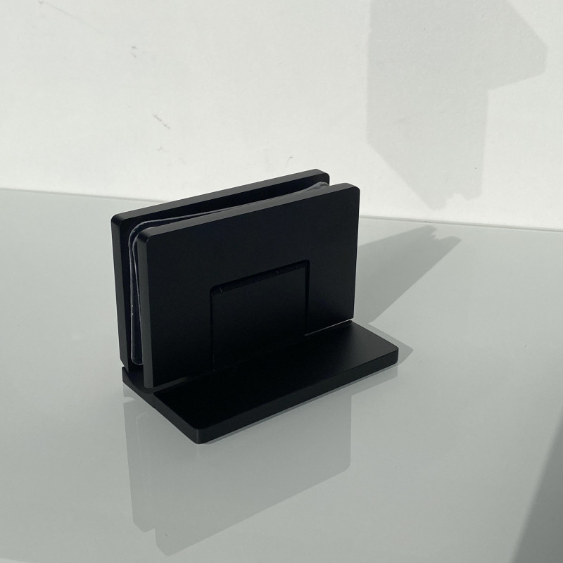 TRIVEL charnière porte 90° unilatérale - Noir mat TRIVEL charnière porte 90° unilatérale - Noir mat