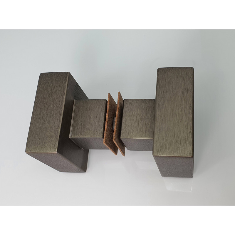 Bouton de porte en verre - Tramuntana BRONZE Bouton de porte en verre - Tramuntana BRONZE