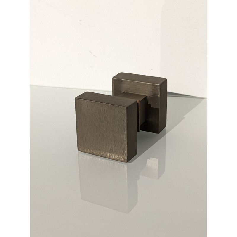 Bouton de porte en verre - Tramuntana BRONZE Bouton de porte en verre - Tramuntana BRONZE
