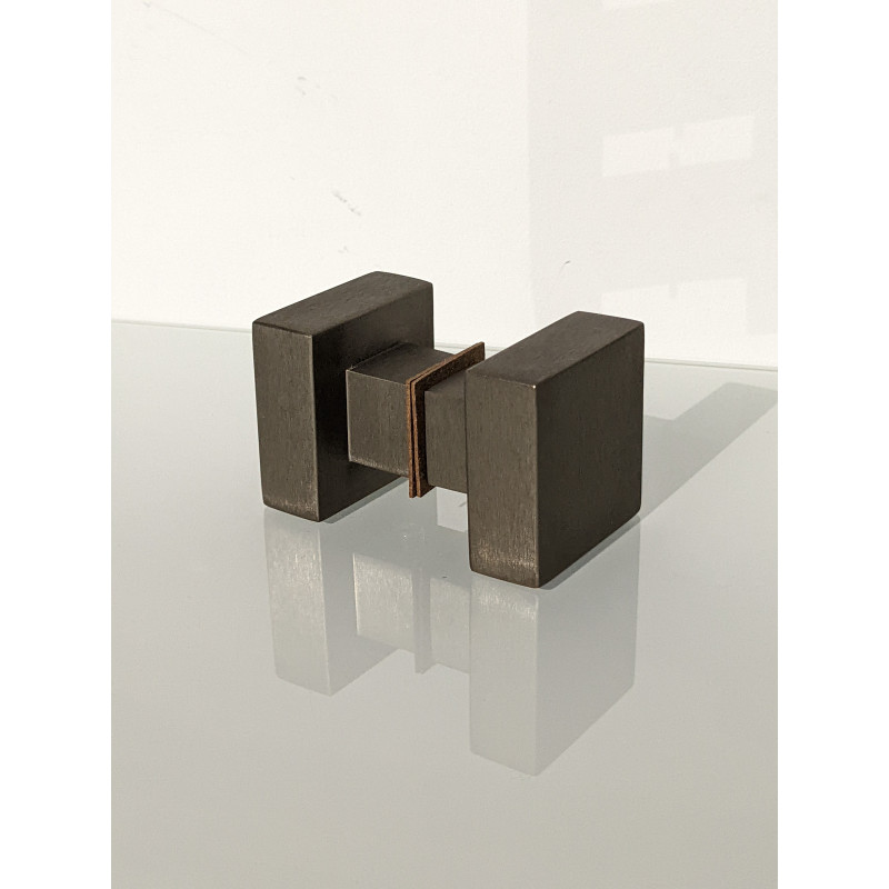 Bouton de porte en verre - Tramuntana BRONZE Bouton de porte en verre - Tramuntana BRONZE