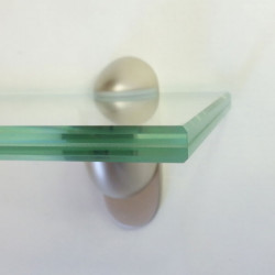 Verre feuilleté opale -44-2 ou 55-2- 80cm x 20 cm