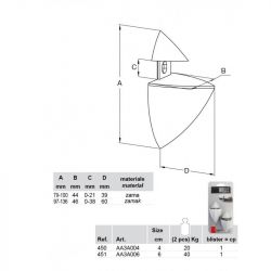 Set de 2 supports tablette HIELO - MAXI