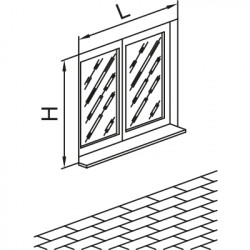 Cotes Moustiquaire cadre fixe sur-mesure