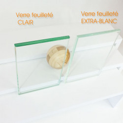 Support de tablette en verre Bauhaus CHROME avec pièces de réglage FOURNIES