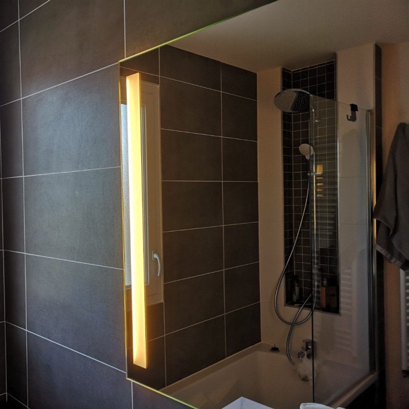 Miroir sur mesure salle de bain