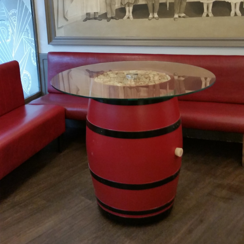 Plateau en verre CLAIR trempe sur mesure - ROND Plateau en verre CLAIR trempe sur mesure - ROND