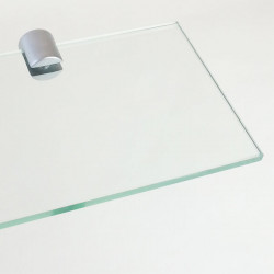 VERRE TREMPE Clair -6 a 10mm- 80cm x 20 cm