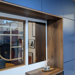 Miroir bronze sur mesure