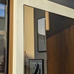 Miroir sur mesure bronze