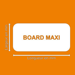 Miroir "BOARD MAXI" sur mesure