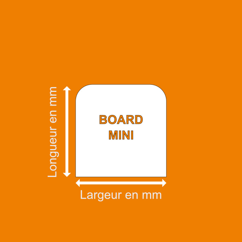 Miroir "BOARD MINI" sur mesure