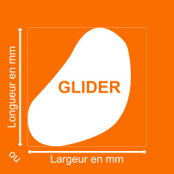 Miroir "GLIDER" sur mesure