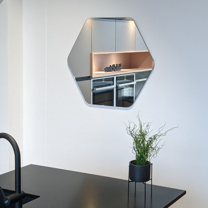 Miroir "HEXA" sur mesure