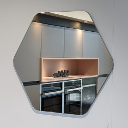 Miroir "HEXA" sur mesure