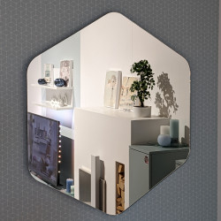 Miroir "HEXA" sur mesure