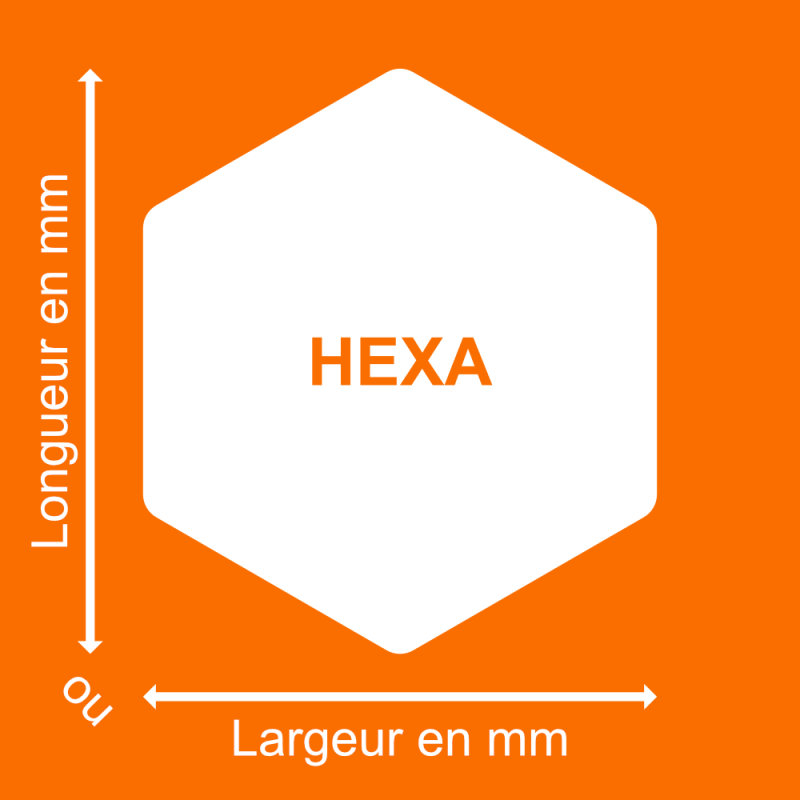 Miroir "HEXA" sur mesure