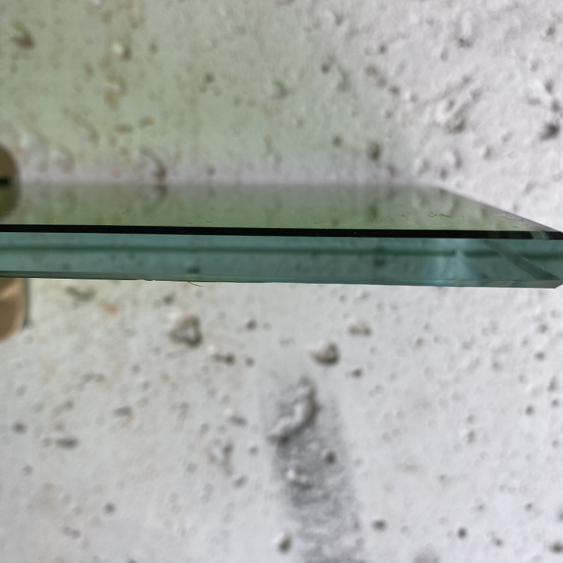 Étagère en verre trempé - Coloré Vert sur mesure