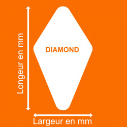 Miroir "DIAMOND" sur mesure