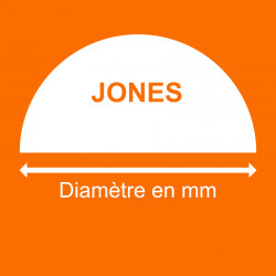 Miroir en forme "JONES" sur mesure