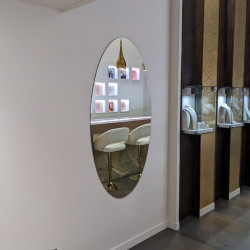 Miroir "OVALE" sur mesure