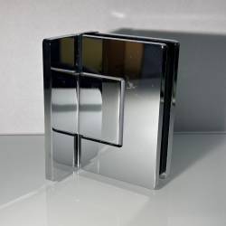 Charnière Trivel Chromé pour porte de douche en verre trempe