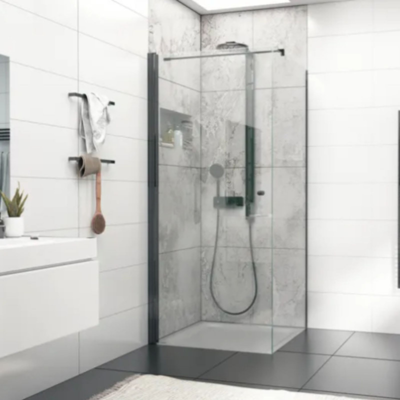 charnière Aqua LIGHT porte de douche  verre de 8mm