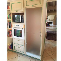 Porte de meuble SIMPLE en verre trempe sur mesure - DAISY