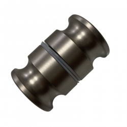 Bouton de porte en verre - GREGAL NICKEL BROSSÉ