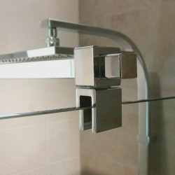 Barre de stabilisation - raidisseur DOLPHIN Chromé position fixe à 90°