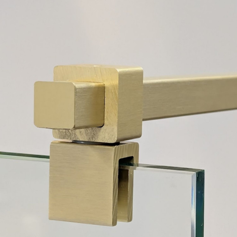 Raidisseur pour paroi de douche DOLPHIN Laiton Vieilli Brossé