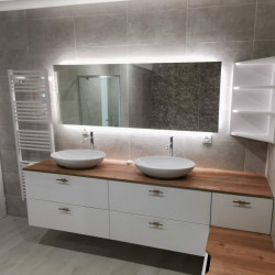 Miroir sur mesure salle de bain