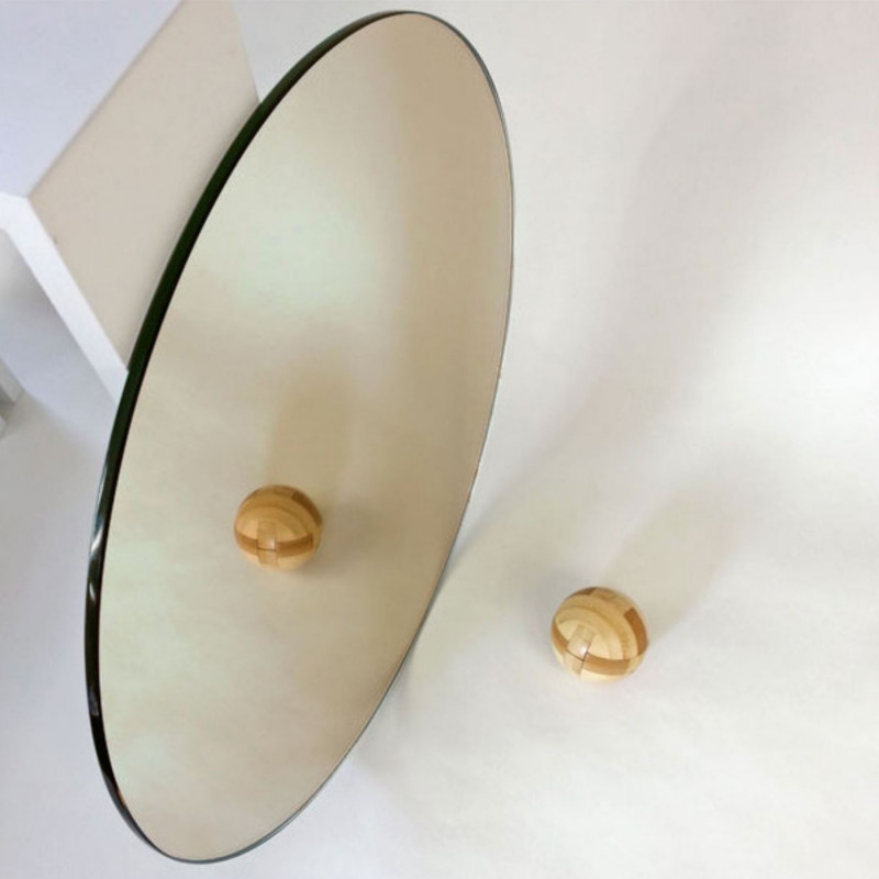 Miroir bronze ROND sur mesure